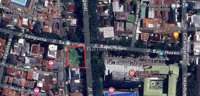 Disewakan Lahan Strategis Mainroad Cipaganti Bandung 1