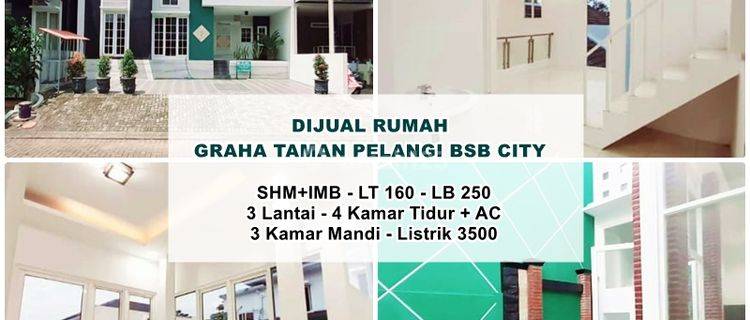 Rumah Cantik Cluster Graha Taman Pelangi Bsb Semarang  1