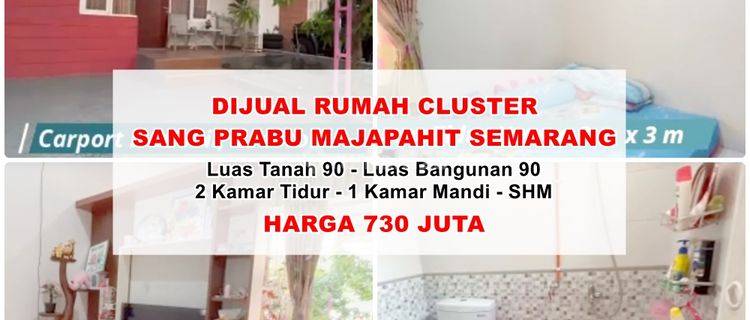 Dijual Rumah Cluster Majapahit Semarang Timur 1