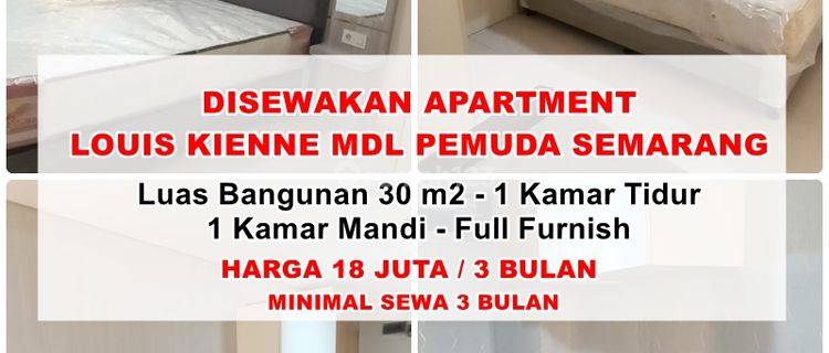 Disewakan Apartment Louis Kienne Mdl Pemuda Semarang 1