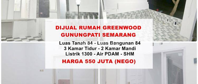 Dijual Rumah Siap Huni Greenwood Manyaran Kota Semarang 1