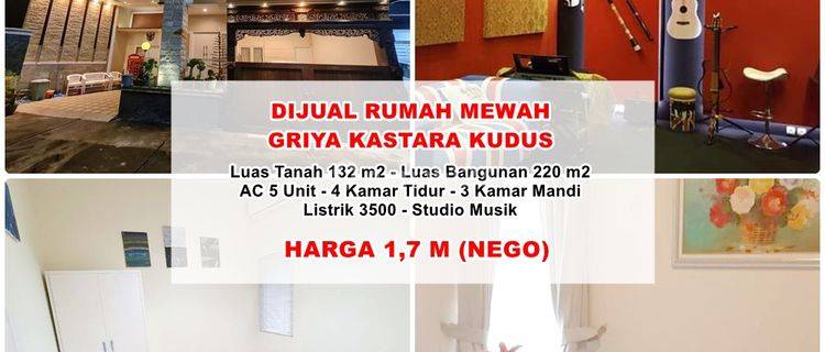 Dijual Rumah Mewah Siap Huni Griya Kastara Kudus  1