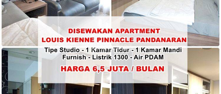 Disewakan Bulanan Apartemen Louis Kienne Pandanaran Semarang 1