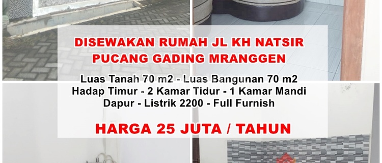 For Rent: Strategic House on Jl Kh Natsir, Pucang Gading 1