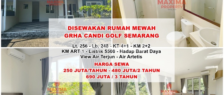 Disewakan Rumah Mewah Graha Candi Golf Semarang 1