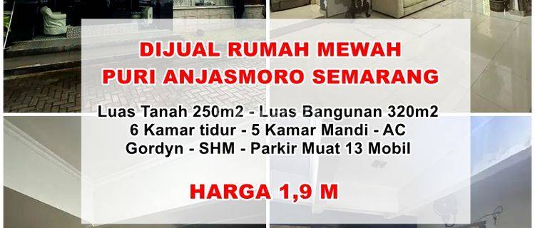 Dijual Rumah Mewah Puri Anjasmoro Semarang Barat 1