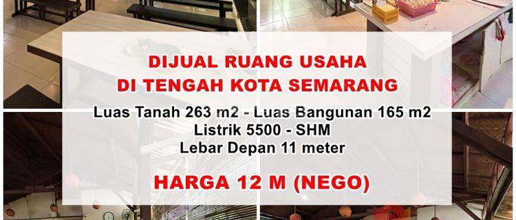 Dijual Bangunan Usaha di Tengah Kota Semarang 1