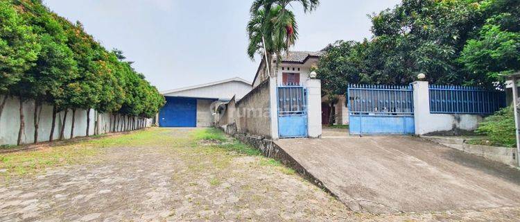 Gudang SHM Jalan Raya Besar Di Gn Sindur Cocok Utk Workshop Dll 1