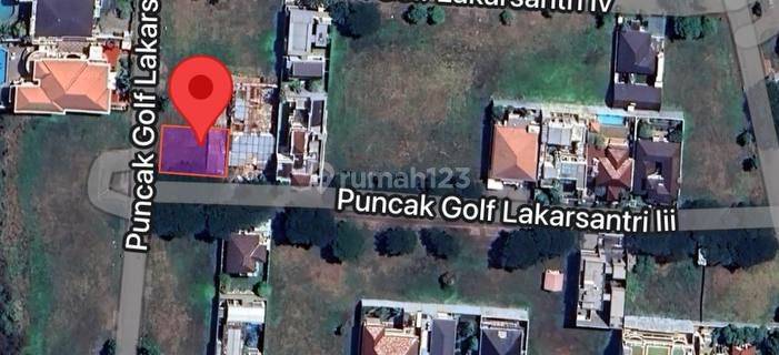 Kavling Puncak Golf Hook Langka Luas Beda Sendiri 560m2 1