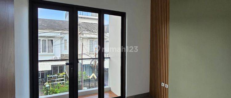 Rumah Nuansa Bali 2 lantai, konsep minimalis modern 1