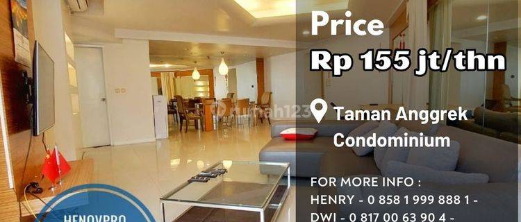 Taman Anggrek Unit 3+1br Full Furnish City View 1