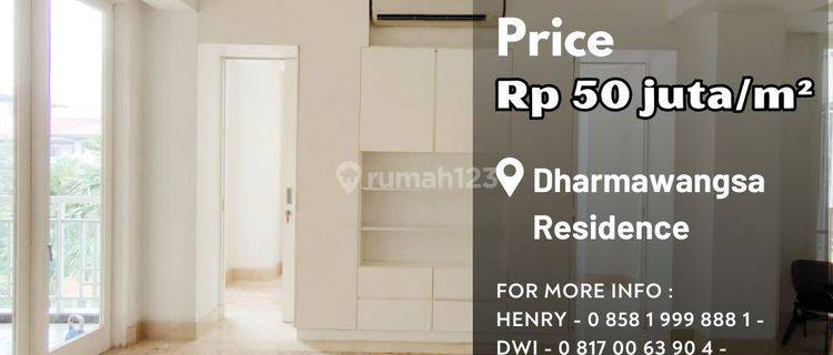 Dharmawangsa Residence Turun Harga Lokasi Strategis Pool View 1