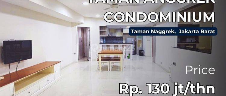 Taman Anggrek Unit 2+1BR Full Furnish Best Garden View 1