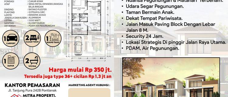 Rumah Villa Mitra Intan Singkawang  1