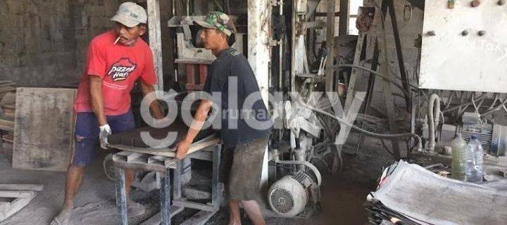 JUAL PABRIK PALING MURAH SIAP OPERATIONAL MOJOSARI EKS PABRIK PAVING 1