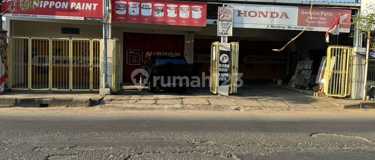 Jual Rumah Toko Nol Jalan Utama Raya Tuban Lokasi Strategis 1