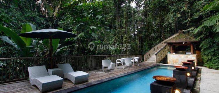 Jual Hotel Villa Bintang 4 Strategis di Desa Kenderan Ubud Bali 1