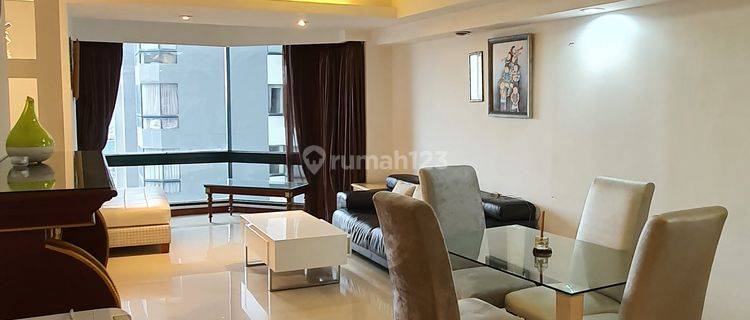 Kondo TA 88m,KT 2+1,Bagus,hadap timur dan hommy Apartemen Taman Anggrek 2 Kamar Tidur Bagus Furnished
