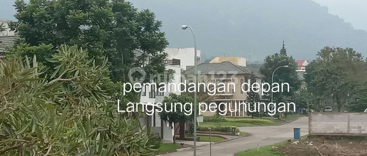 Two-story mountain view house at an affordable price in the Atmosfer Sentul cluster. 1