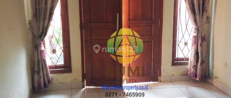 Rumah lokasi sukoharjo siap huni 1