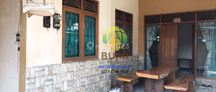 Rumah Solo Baru Siap Pakai 1