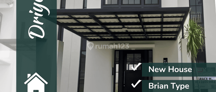 Disewakan Rumah Baru Hanya 45jt An Rumah Type Brian di Cbd 1