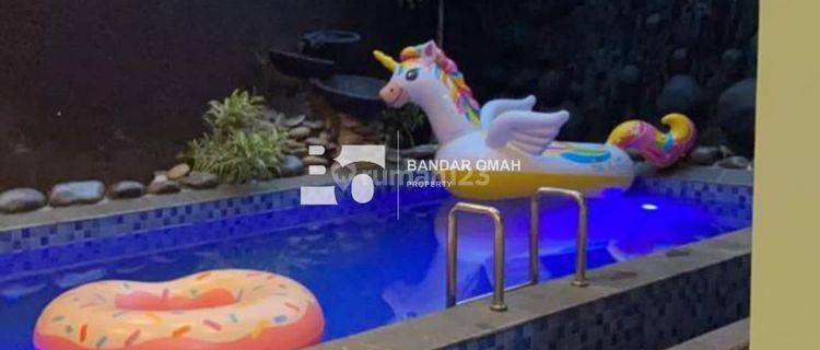 rumah di jual kolam renang pribadi pedurungan woltermongonsidi semarang timur 1