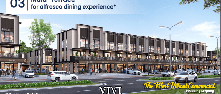 Ruko Terbaru di Gading Serpong Sorrento Grande West 1