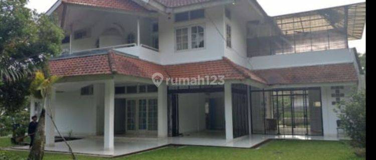 Dijual villa penginapan, rekreasi di Cijeruk, Bogor luas tanah 3,4ha villa penginapan lengkap, dgn fasilitasnya,  1