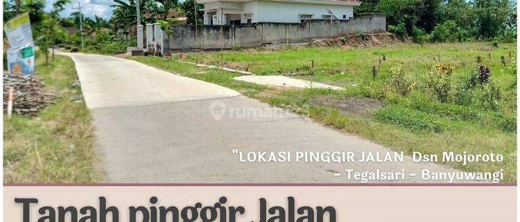 Tanah dijual di Banyuwangi Tegalsari Bisa Dicicil 1 Tahun 1