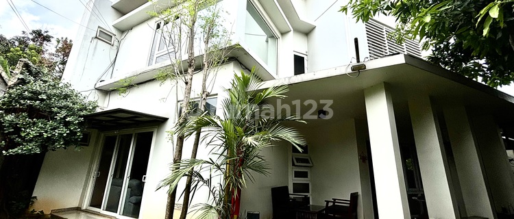 Rumah Design Tropis Modern 2 Lantai Kuldesak di Cibubur Jakarta Timur  1