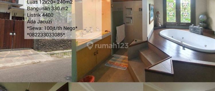 RENT/SALE: TERMURAH Rmh raya darmo indah surabaya barat, STRATEGIS, ada jacuzi, sgt terawat; Juga DIJUAL DROPP 9jt/m +Bangunan 5jt/m ONLY 3.7M. 1