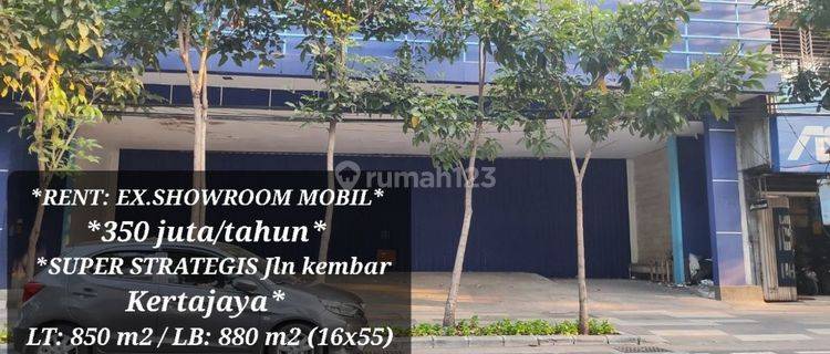 RENT: Ruang usaha raya Kertajaya jalan kembar, cocok unt office/bank/resto/bengkel 1