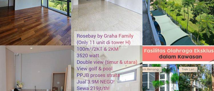 RENT: APART OFFICE ROSEBAY GRAHA FAM SBY BARAT, LUXURY & WORKING SPACE. 1