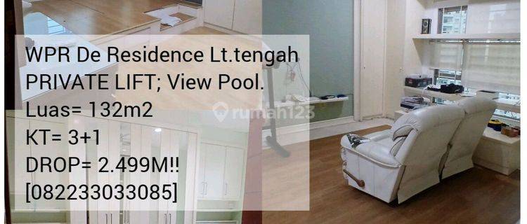 Apart De Residence Wpr Lt.15 Furnish, Private Lift, Drop Price! 1