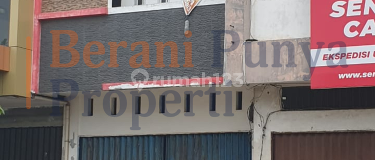 For Sale / For Rent 2-Story Jumbo Shop House Ready for Use, Location on Main Road Front, East Facing in Ilir Barat 1 Palembang. 1