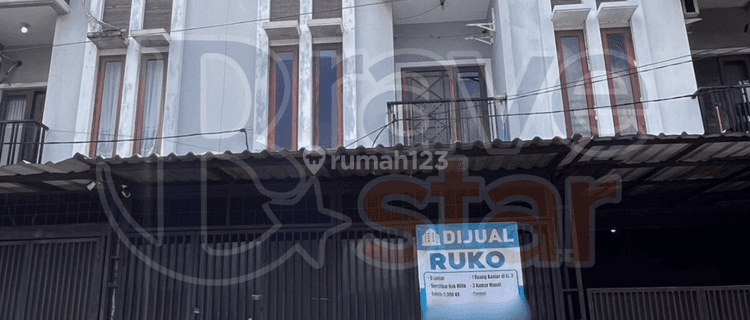 Dijual Ruko Bagus 3lt , Panjang 17m , SHM di Jelambar , Jakbar 1