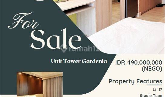 Dijual Cepat Apartement Casa De Parco 1 BR Full Furnished 1