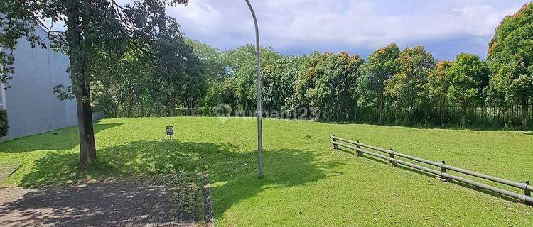Tanah siap bangun di BSD Cluster The Avani. Lokasi private dan nempel taman 1