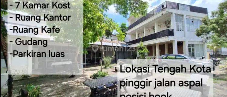 JUAL CEPAT RUMAH KANTOR USAHA CAFE DAN KOST Rumah di Gunungsari SHM Bagus 1