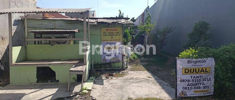 RUMAH HITUNG TANAH LOKASI STRATEGIS DEKAT TERMINAL BUNGURASIH 1