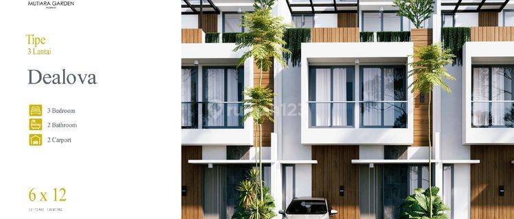 Rumah 2 Lantai Type Dealova di Mutiara Garden Pasuruan 1