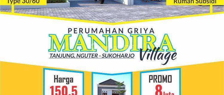 Rumah SHM Baru dekat dengan pusat kota Sukoharjo  1