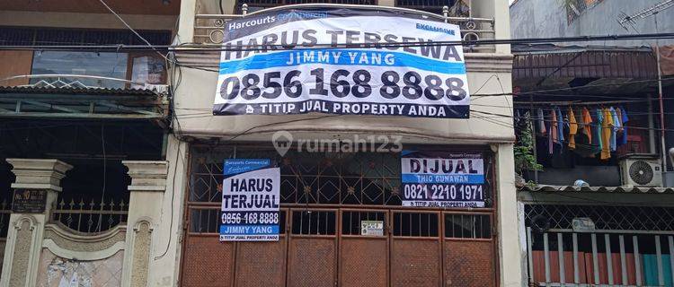 Harus Terjual Harus Tersewa Ruko SHM 3 Lantai di Tambora, Jakarta Barat 1