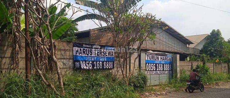 Dijual Disewa Gudang Kosong Luas di Kav. Dpr Serua, Depok 1