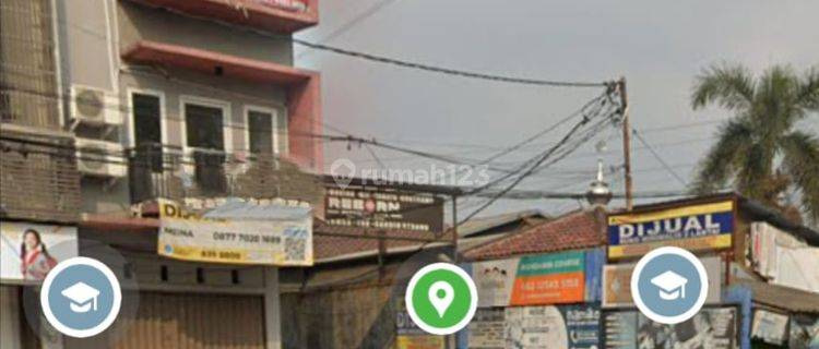 Ruko Strategis Lokasi Ramai Jl. Kol Achmad Syam Tanah Baru Bogor 1