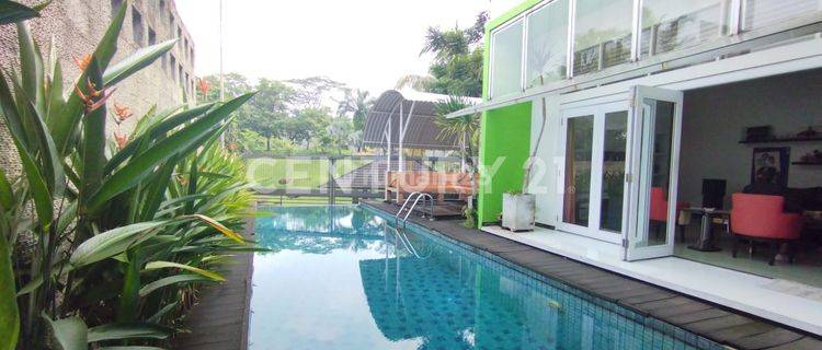 Rumah Asri 2 Lantai Ada Kolam Renang Di Sentul City Cluster Taman Parahiyangan Golf Bogor 1