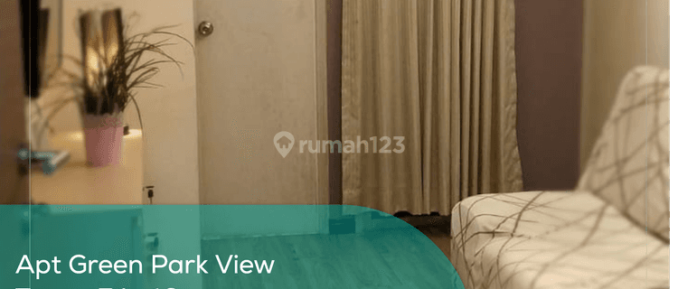 Apartement Green Park View Tower E Lt 10, 2BR, Semi Furnished 1