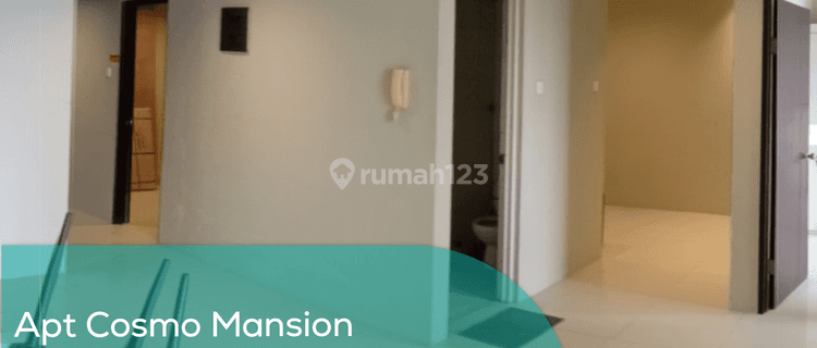 Apartement Cosmo Mansion Tower Cosmo Mansion Lt 23, 2BR, Semi Furnished 1