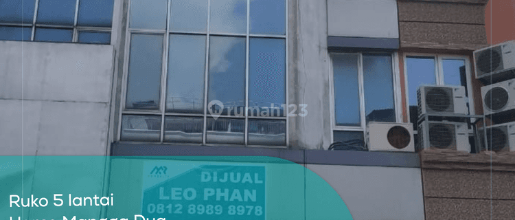Ruko 5 Lantai Harco Mangga Dua, Tipe 5x20, LT/LB 107 / 441 m2, HGB 1